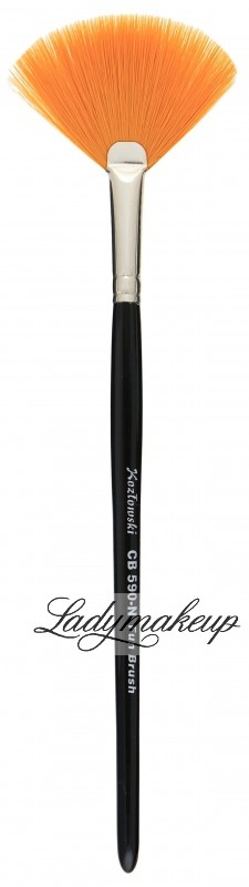 Kozłowski Fun Brush CB 590-N - Pędzel wachlarzowy z nylonu KCB590-N