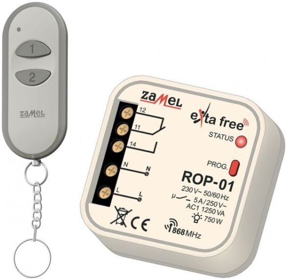 Zamel Zestaw sterowania oświetleniem RZB-05 bezprzewodowy