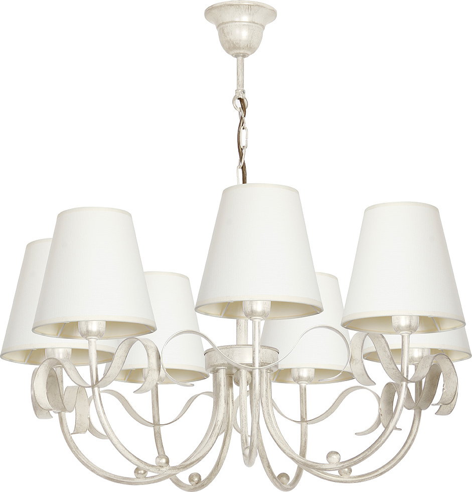 Luminex Żyrandol Motto white (5793)
