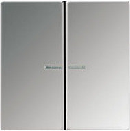 Jung Klawisz podwjny podwietlany - LS Metal Finish Chrome