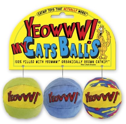Rosewood Katzenspielzeug My Cats Balls, 3Er-Pack
