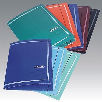 Herlitz TECZKA RYS. A4 Z GUMKĄ TRANSP. R.K.