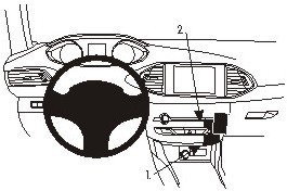 Brodit AB dla Clip do Peugeot 308 14-15 854952