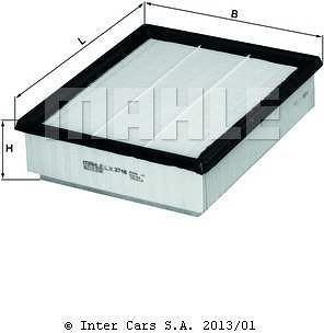Knecht Filtr powietrza LX 2748