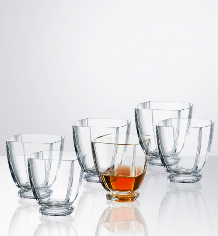 Bohemia AREZZO ZESTAW SZKLANEK DO WHISKY SZKŁO KRYSZTAŁOWE CR53A500 BH 8593410875228