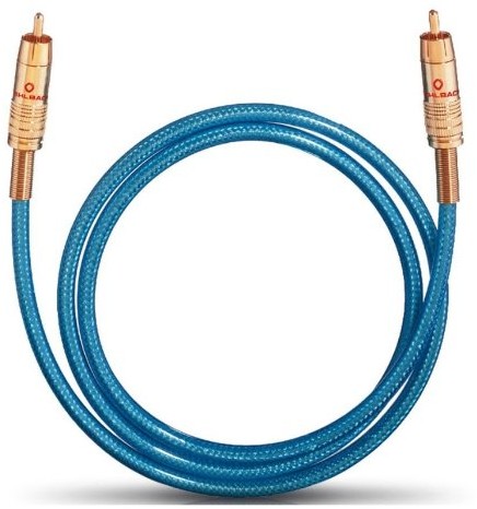 Oehlbach OEHLBACH NF 113 di kabel cyfrowy audio cinch Niebieski, niebieski 10701