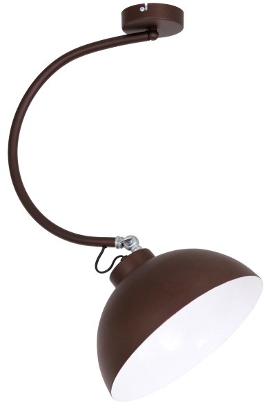Lampa wisząca Asko 1 x 60 W E27 rdza 9290