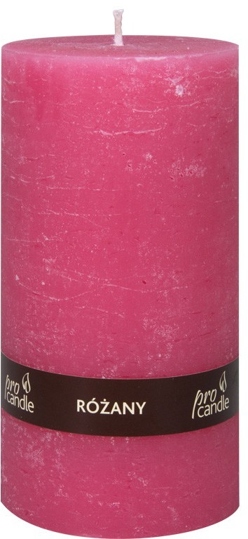 Pro Candle wieca zapachowa ProCandle 739011 / walec / różany