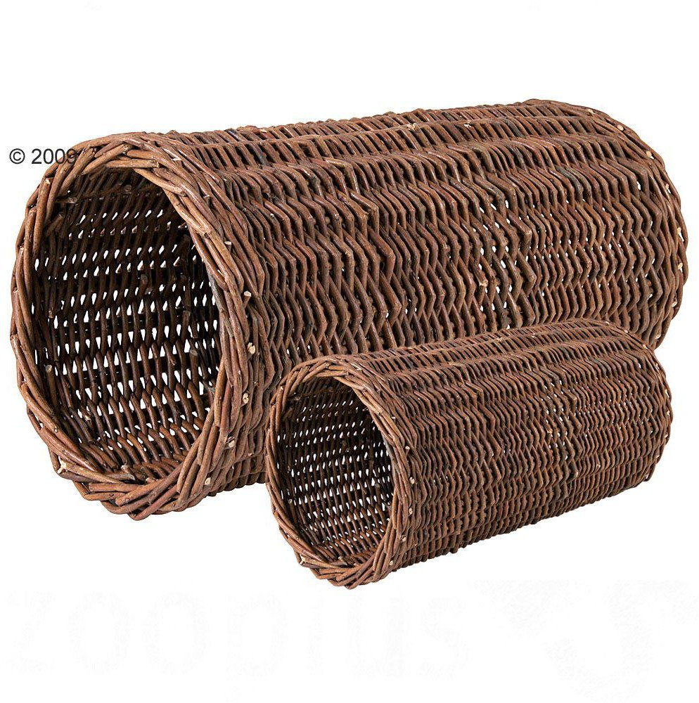 Trixie Tunel wiklinowy dla małych zwierząt - O 10 x 25 cm