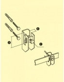 Uchwyt DO BEDNARKI ZE ŚRUBĄ DOCISKOWĄ