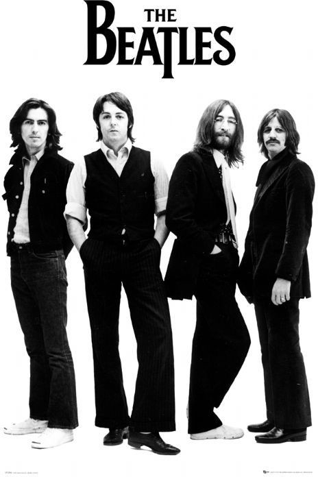 GBeye The Beatles (White) - plakat LP1296