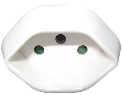 Indipc indipc 5002821 gniazdko elektryczne adapter (typ J Typ E), biały 5002821