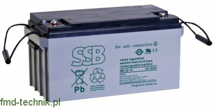 SSB Akumulator AGM SBL 65-12i 65Ah 12V M6
