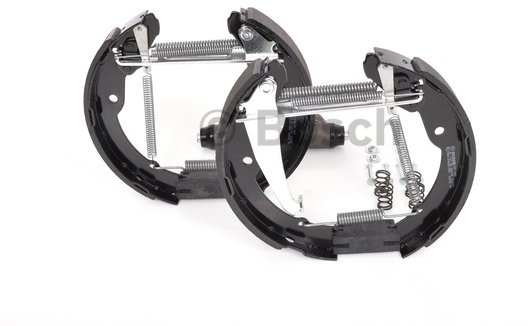 BOSCH KIT SUPERPRO, zestaw szczek hamulcowych + cylinderek hamulca koła zamontowany z tyłu, 0 204 114 632 0204114632