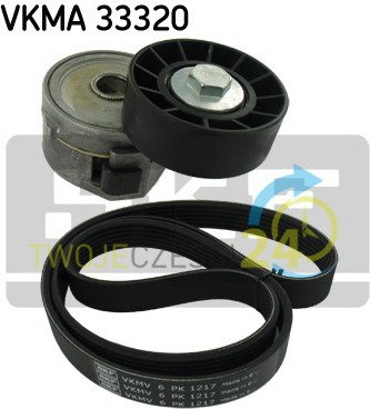 SKF Zestaw paska klinowego wielorowkowego VKMA 33320