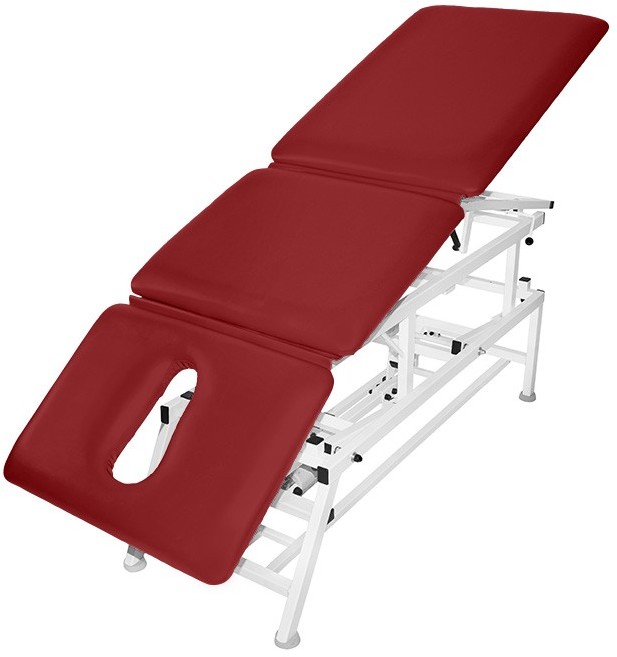 Bardo-Med Stół rehabilitacyjny 3-cz. elektryczny z funkcją fotela i Pivot ręczny MASTER 3E-FP