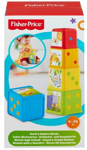 Fisher Price KLOCKI odkrywcy