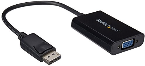 StarTech Startech DisplayPort na VGA Video Adapter  DP 20 Pin (ST) na konwerter VGA 15 Pin (BU)  1920 X 1200 czarny DP2VGAA