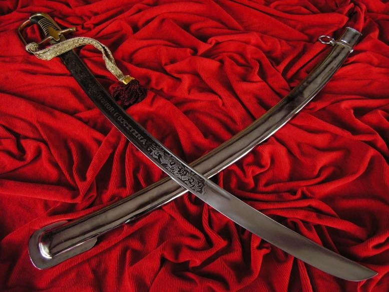 Płatnerze hiszpańscy Szabla polska OFICERSKA wz.1921 Z POCHWĄ - DOSKONAŁA REPLIK