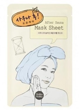 Holika Mask Sheet After Sauna - Maseczka zwężająca pory 18ml 880633435047