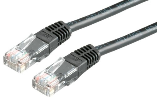 Roline Patchcable UTP Cat5e 3m black - 21.15.0555