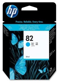 HP tusz CH566A / HP82, 28ml., cyan