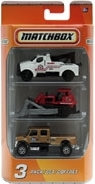Matchbox Trzypak - Zestaw z buldożerem C3713