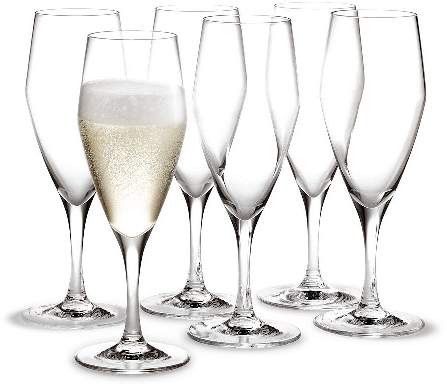 Holmegaard Perfection kieliszki do szampana, 6 szt 4802415