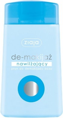 Ziaja De-makijaż: nawilżający płyn do demakijażu oczu 120ml