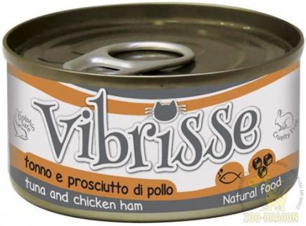 Vibrisse Tuńczyk i szynka z kurczaka 70g A1018768