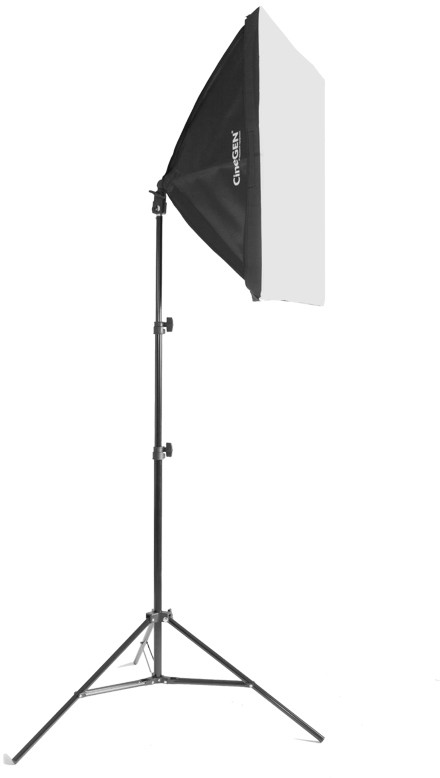 CineGEN Lampa światła stałego SOFTBOX 50x70cm 85W 200cm SINGLE-57881