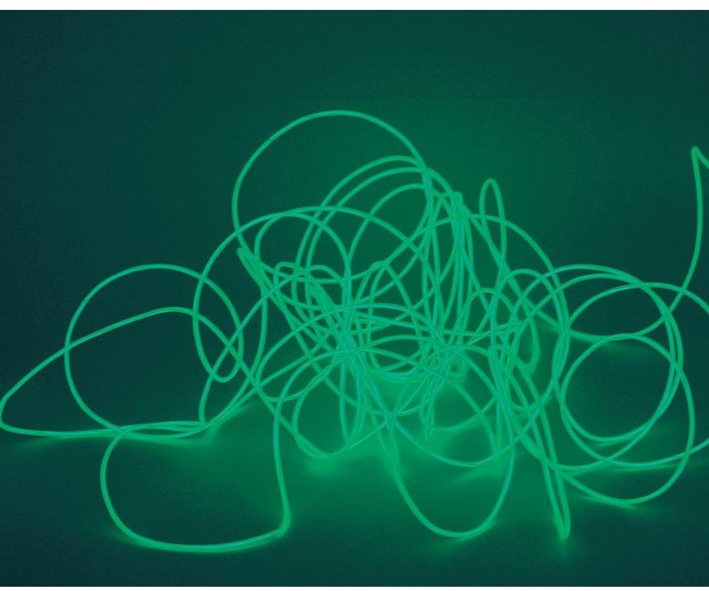 Eurolite  lektryczny 2 mm 2m zielony