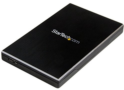 StarTech Startech S251BMU313 obudowa na twardy dysk (do dysków 2,5 cala SATA (SSD/HDD), USB 3.1 (do 10 Gbps), aluminium) czarna S251BMU313