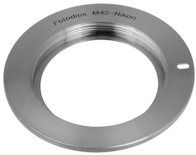 Fotodiox LENS Mount Adapter (Type 2), gwint M42 Lens (42 mm X 1 Screw) to Nikon F-Mount Camera AS D7200 wyszukiwania, D5000, D3000 10LA-M42-Nik-V2