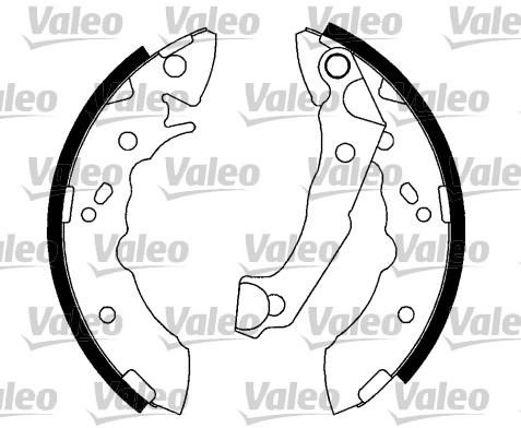 VALEO szczeki hamulcowe 562996 562996