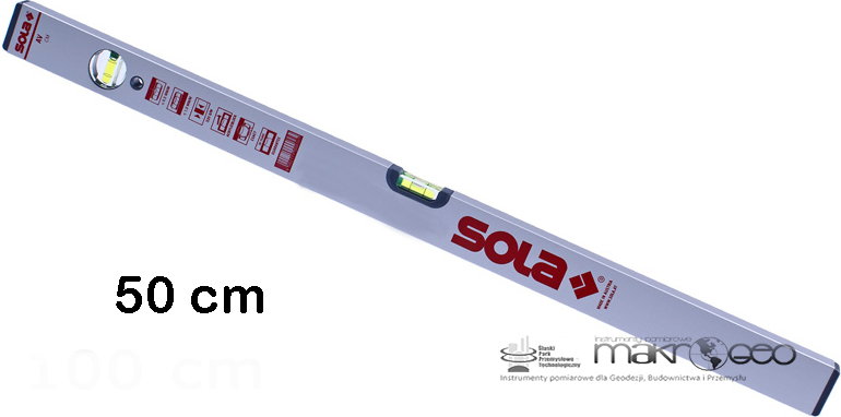 Sola Poziomnica AV 50 cm