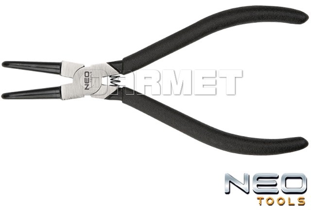 NEO-TOOLS Szczypce do pierścieni osadczych wewnętrznych, wygięte, długość: 170MM - TOOLS (01-044) (NEO_01-044)