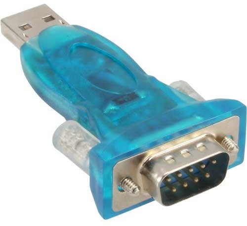 InLine 33304 A wtyczka A i wtyczka Sub D Seriell Adapter z rozszerzeniem USB (9-biegunowy, 0,2 m, USB) 4043718053391
