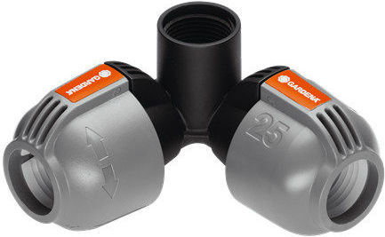 Gardena Rozdzielacz narożny 25 mm x 3/4 GW - Sprinklersystem 2764-20