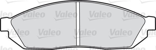 VALEO klocki hamulcowe 598185 598185