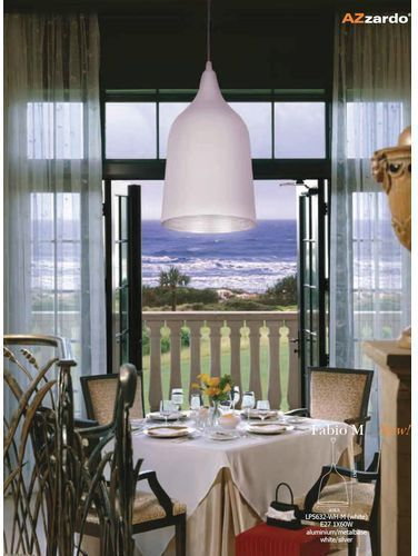 Azzardo Lampa wisząca FABIO M LP 5632 WH-M -