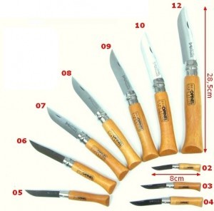 Opinel Nóż 10 carbon buk 093-000
