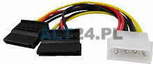 AAB Cooling C24 4pin - 2 x Sata KKO024