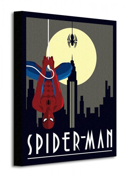 Art group Digital Marvel Deco (Spider-man Hanging) - Obraz na płótnie WDC92239