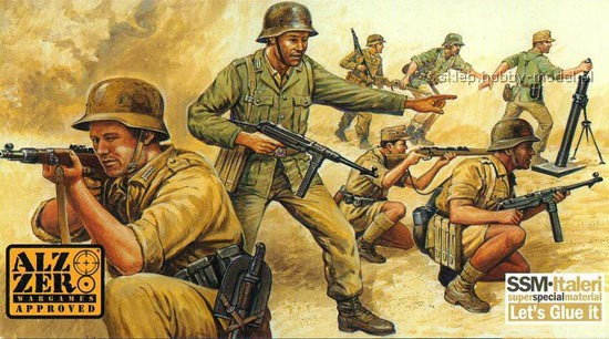 Italeri 6076 German Afrikakorps World War II