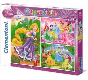 Clementoni 3x48 EL. Księżniczki 378315