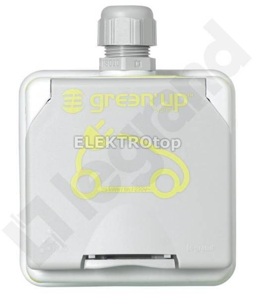 Legrand GREEN:GNIAZDO 2P+Z PLEXO 090471