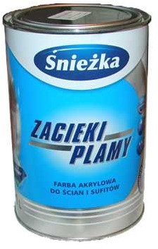 $42nie$43ka ZACIEKI PLAMY Farba do ścian i sufitów 1L.