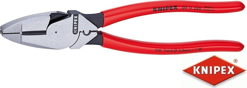 Knipex szczypce uniwersalne Linemans model amerykański (09 11 240)