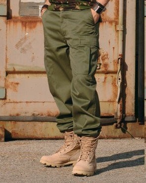 Mil-Tec Us Ranger Bdu Spodnie, Zielone, Zielony, S